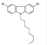 	3,6-二溴-9-正辛基咔唑	  