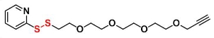 CAS:2170240-99-8   (2-pyridyldithio)-PEG4-propargyl   (2-吡啶基二硫代)-四聚乙二醇-炔丙基