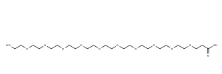 CAS:	2375611-66-6	Hydroxy-PEG10-acid	        十聚乙二醇-丙酸