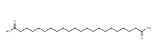 CAS:	505-56-6	Docosanedioic acid 	   二十二烷二酸