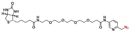 CAS:2222687-71-8    Biotin-PEG4-Picolyl-azide  生物素-四聚乙二醇-叠氮化甲基吡啶