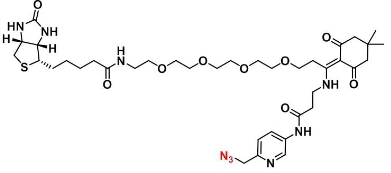 2055048-42-3   Dde Biotin-PEG4-Picolyl azide  Dde-生物素-四聚乙二醇-叠氮化甲基吡啶