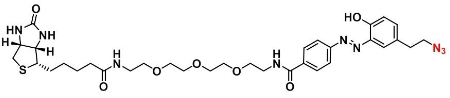 CAS:1339202-33-3    Diazo Biotin-PEG3-azide  重氮生物素-三聚乙二醇-叠氮