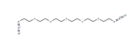 CAS:	356046-26-9	Azido-PEG5-azide	叠氮-五聚乙二醇-叠氮