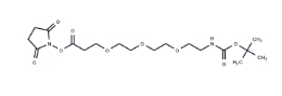 CAS:	2250216-93-2	Boc-NH-PEG3-NHS ester	氨基叔丁酯-三聚乙二醇-NHS 酯