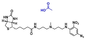 CAS: 96087-38-6    Photobiotin acetate salt  光敏生物素-乙酸盐