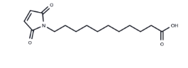 CAS:	57079-01-3	11-Maleimidoundecanoic acid	11-马来酰胺基十一烷酸