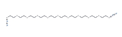 CAS:	1171122-72-7	Azido-PEG9-azide	叠氮聚乙二醇10叠氮