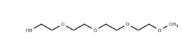 CAS:	52190-55-3	M-PEG4-SH	2,5,8,11-四氧杂十三烷-13-硫醇