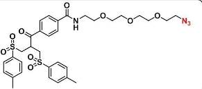 CAS:1802908-01-5    Bis-sulfone-PEG3-azide  双砜-三聚乙二醇-叠氮氨化物