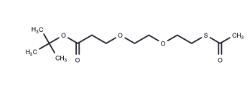 CAS:	1820641-93-7	S-acetyl-PEG2-Boc	乙酰硫酯-二聚乙二醇-叔丁酯