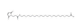 CAS:	2112731-42-5	Mal-amido-PEG7-acid		马来酰亚胺-七聚乙二醇-羧酸