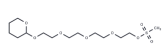 CAS:	145927-73-7	MS-PEG4-THP		甲磺酸酯-四聚乙二醇-四氢吡喃醚