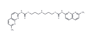 CAS:	864627-58-7	Naphthyridine carbamate dimer	化合物 Naphthyridine carbamate dimer