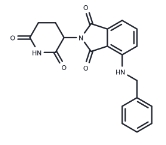 CAS:	444287-56-3	E3 ligase Ligand 23	4-(苄氨基)-2-(2,6-二氧代哌啶-3-基)异吲哚啉-1,3-二酮