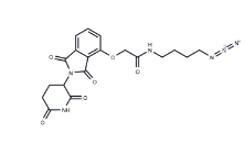 CAS:	2098488-36-7	Thalidomide-O-amido-C4-N3	沙利度胺 4'-氧乙酰胺-烷基C4-叠氮化物