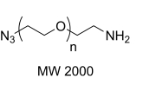  Azide-PEG-amine (MW 2000)   N3-PEG-NH2  点击化学试剂   PROTAC linker