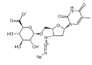 133525-01-6   Zidovudine O-β-D-glucuronide sodium   氮脱氧胸苷葡糖苷6酸钠盐 