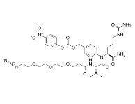 CAS:2055047-18-0   Azido-PEG3-Val-Cit-PAB-PNP    点击化学试剂   ADC linker