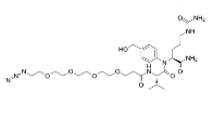 2055024-64-9   Azido-PEG4-Val-Cit-PAB-OH    点击化学试剂