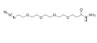 CAS:2170240-96-5   Azido-PEG4-hydrazide  Azido-PEG4-hydrazide HCl   点击化学试剂