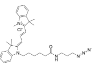 CAS:1167421-28-4   Cyanine3叠氮化物  Cyanine3 azide chloride    Cyanine3-叠氮 