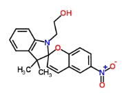 16111-07-2　N-羟乙基-3,3-二甲基-6-硝基吲哚啉螺吡喃