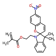25952-50-5      2-(3',3'-二甲基-6-硝基螺[色烯-2,2'-吲哚]-1'-基)乙基甲基丙烯酸酯