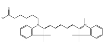 Cyanine5 carboxylic acid，195867-59-5，Cy5 羧基染料