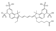 210892-23-2，Sulfo-Cy5.5-COOH ，磺化Cy5.5 羧酸