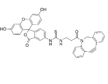 DBCO-FITC(5-isomer)，2054339-00-1，二苯并环辛炔-异硫氰基荧光素（5-异构体）