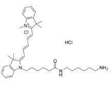 Cy5-NH2，Cy5荧光染料-氨基，1807529-70-9，Cyanine 5-Amine