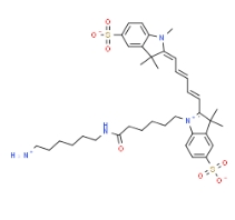 Sulfo CY5-Amine；2183440-44-8；磺酸基花菁染料CY5-氨基；水溶性荧光探针