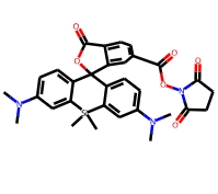 1808181-14-7；SiR-NHS ester，硅基罗丹明-琥珀酰亚胺脂，硅基罗丹明-活化脂