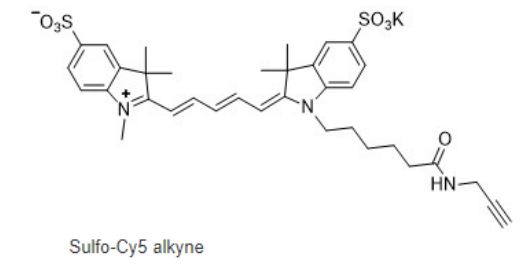 Sulfo-Cyanine5 alkyne