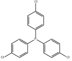 三(4-氯苯基)膦， CAS号 # 1159-54-2结构式